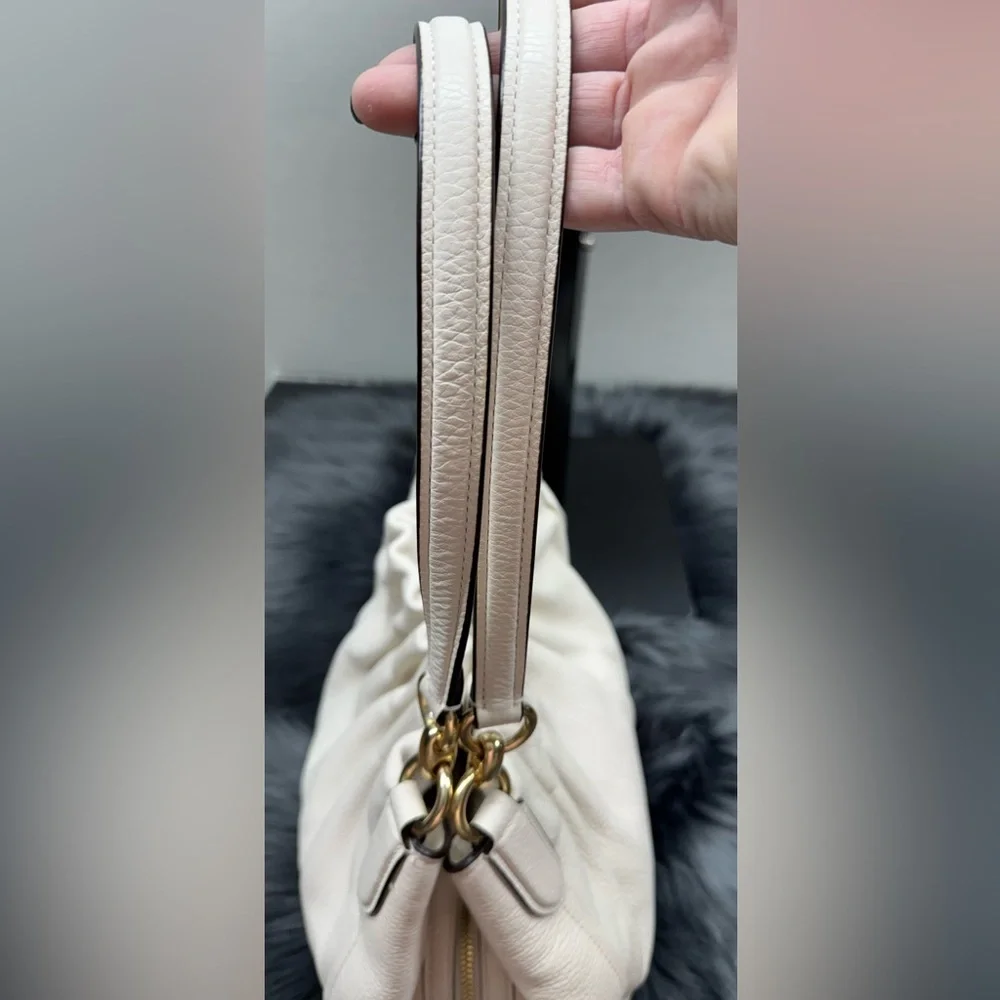 Coach Maya Pebble Leather Shoulder Bag